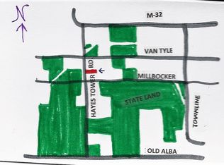 Hayes Tower Rd, Gaylord, MI 49735