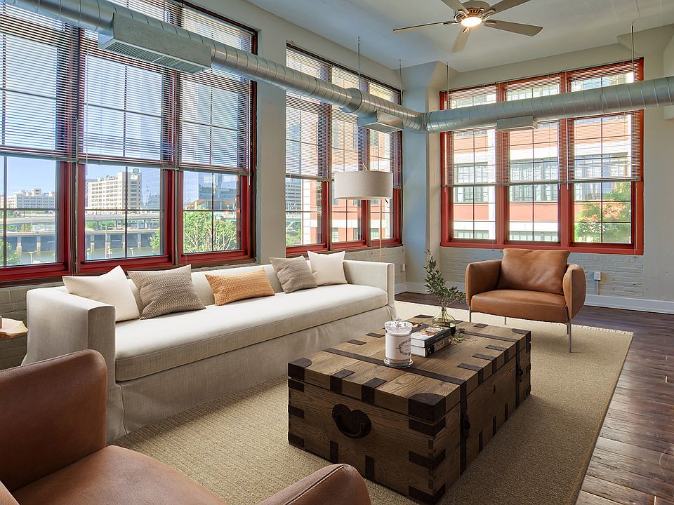 Spacious living room area