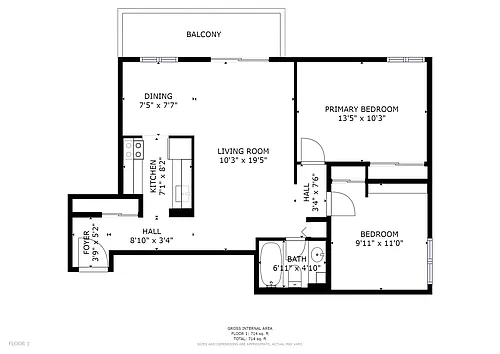 Floor plan 208