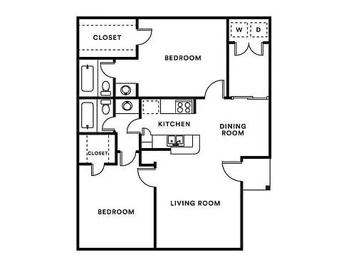 Floor plan G