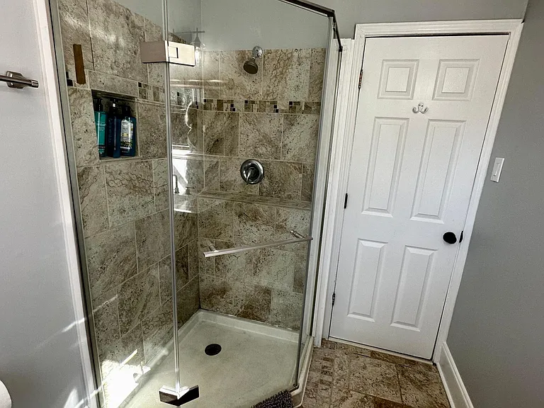 Guest bathroom shower