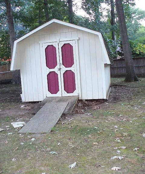 Outside shed/storage