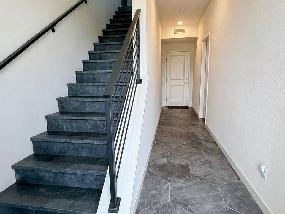 Downstairs entryway