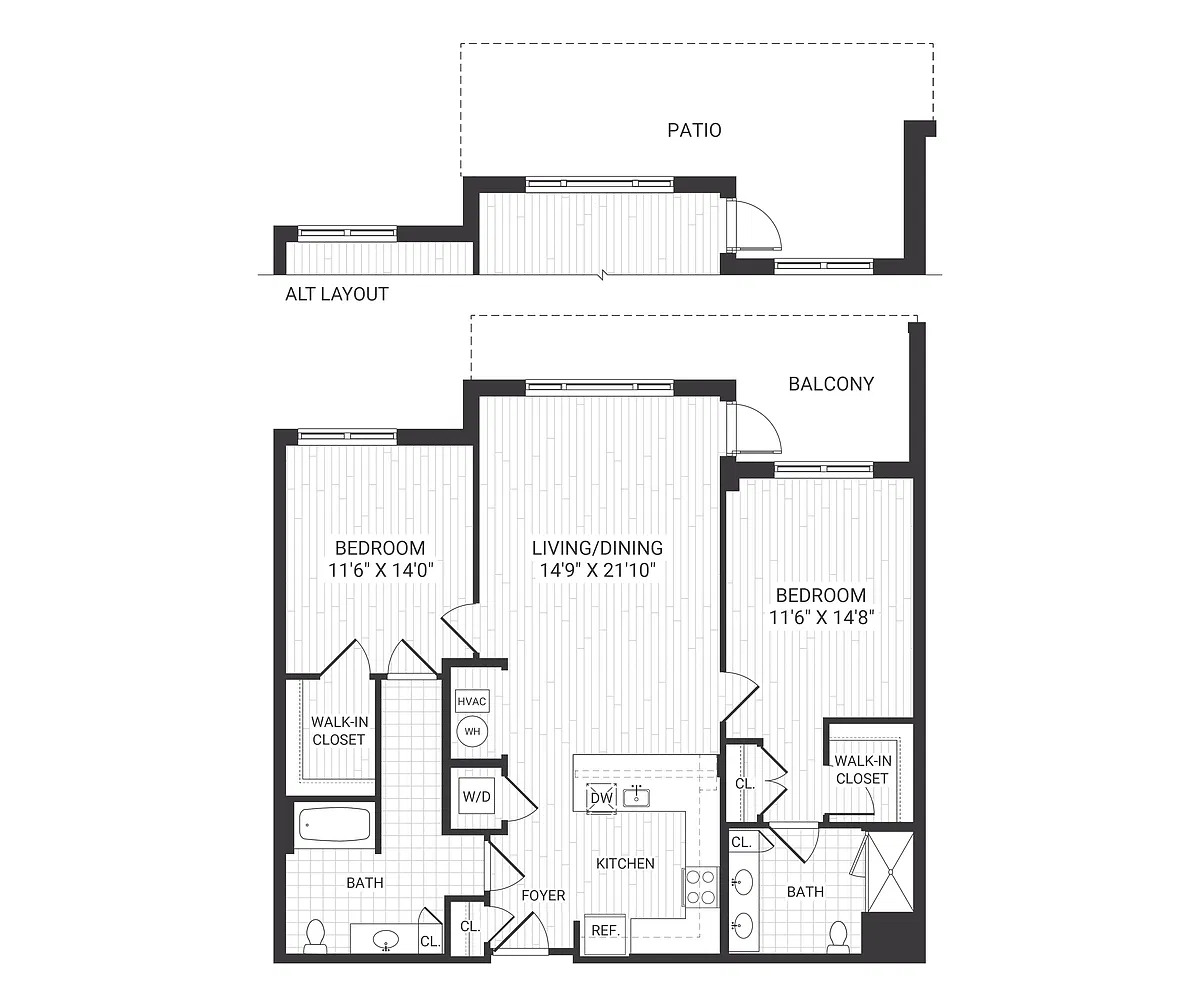 Floor plan B7