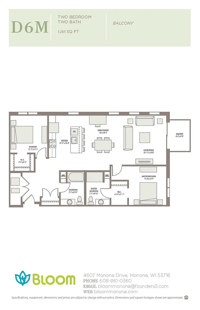 Floor plan D6M
