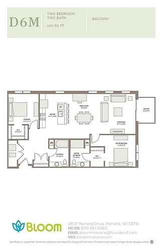 Floor plan D6M