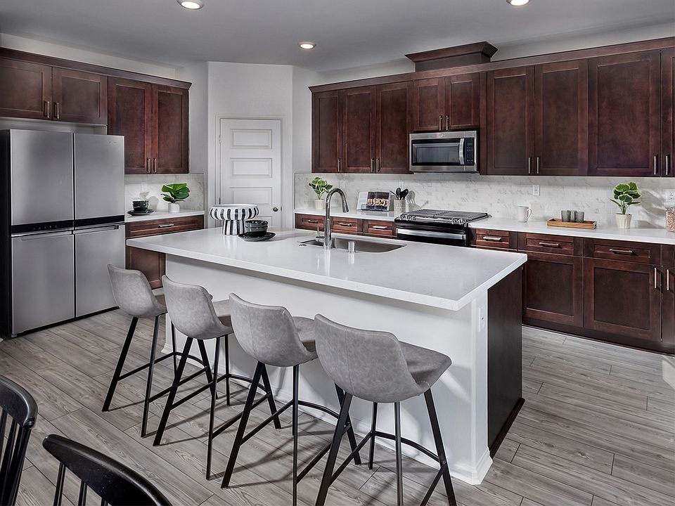 Residence 3 floorplan interior image taken at a nearby Meritage community.