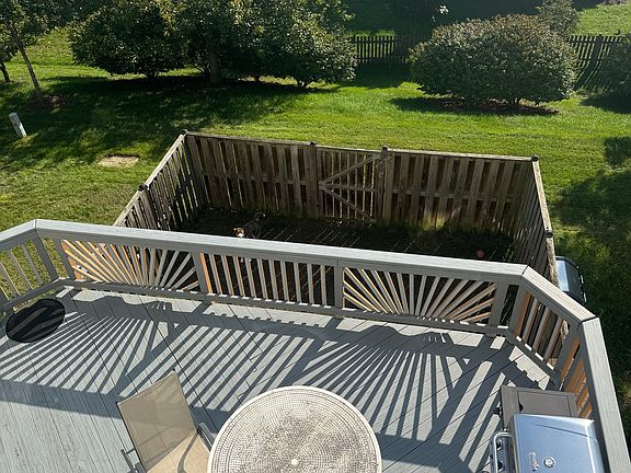 View from master bedroom