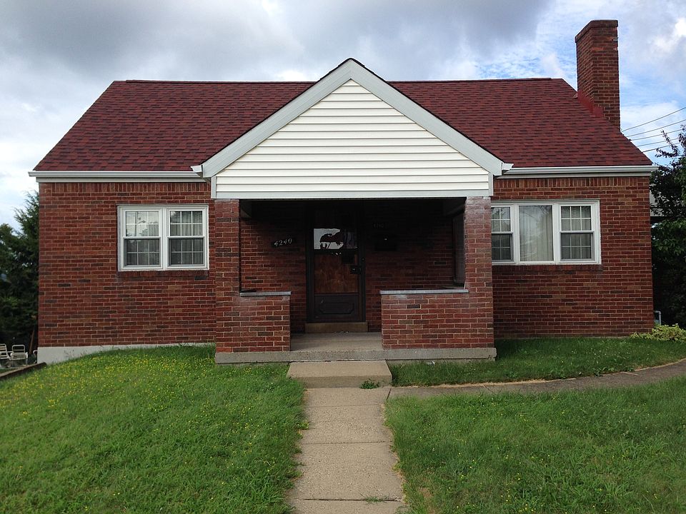 Front facing the street
