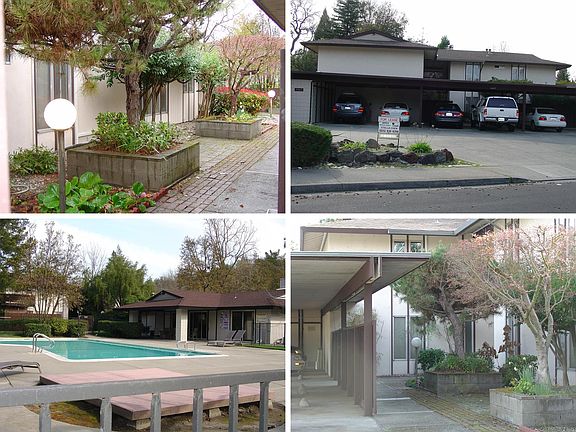 community pool across the 5 plex