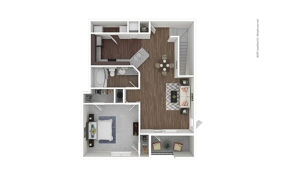 Floor plan The Farm - Workforce Housing