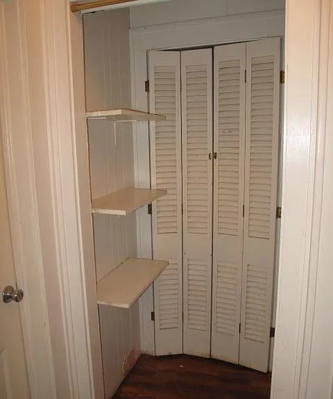 Walk in pantry/closet off kitchen hall