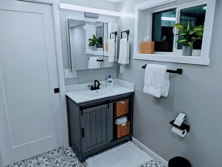 Basement bath