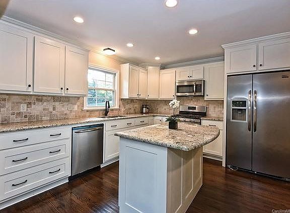 Newly remodeled kitchen