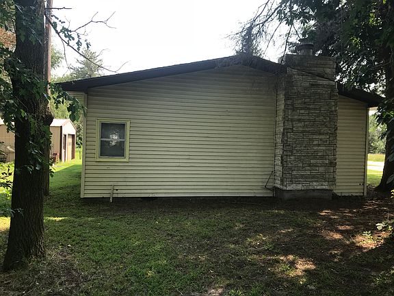 North side of house