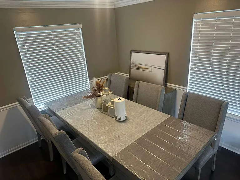 Formal dining area