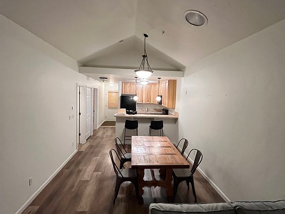 Looking from living room towards kitchen.