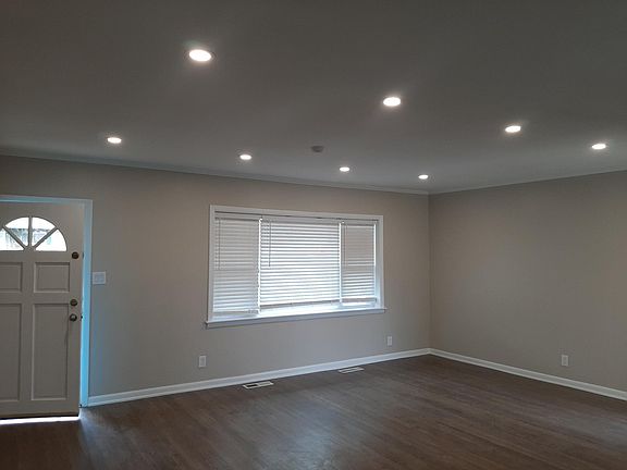 Living room with new windows.