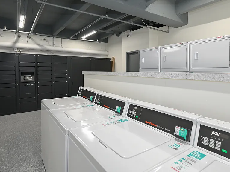 24/7 Secured Access Community Laundry Room