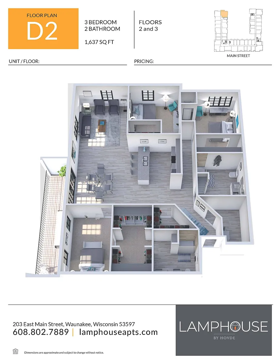 Floor plan D2