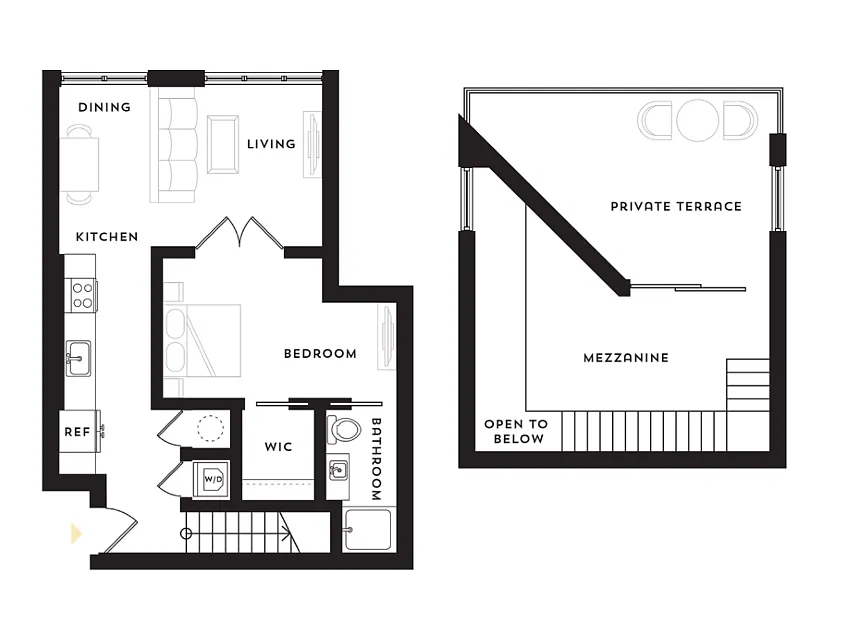 Floor plan Penthouse A7 318 Collection
