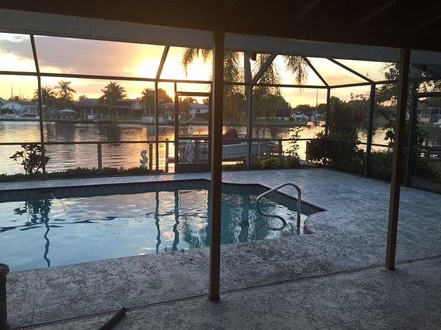 Canal View from the Lanai