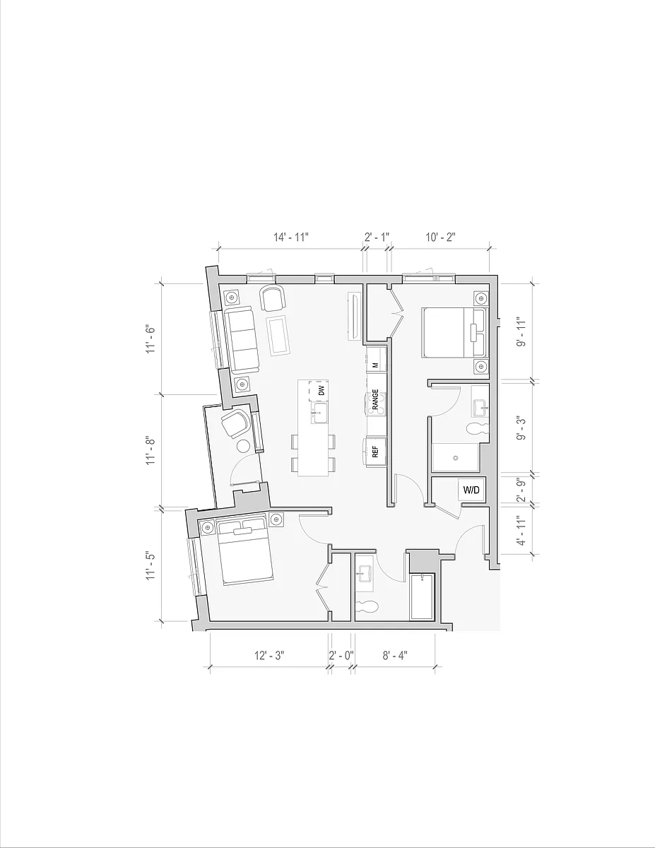 Floor plan Jasper - Pearl at Boulder Commons