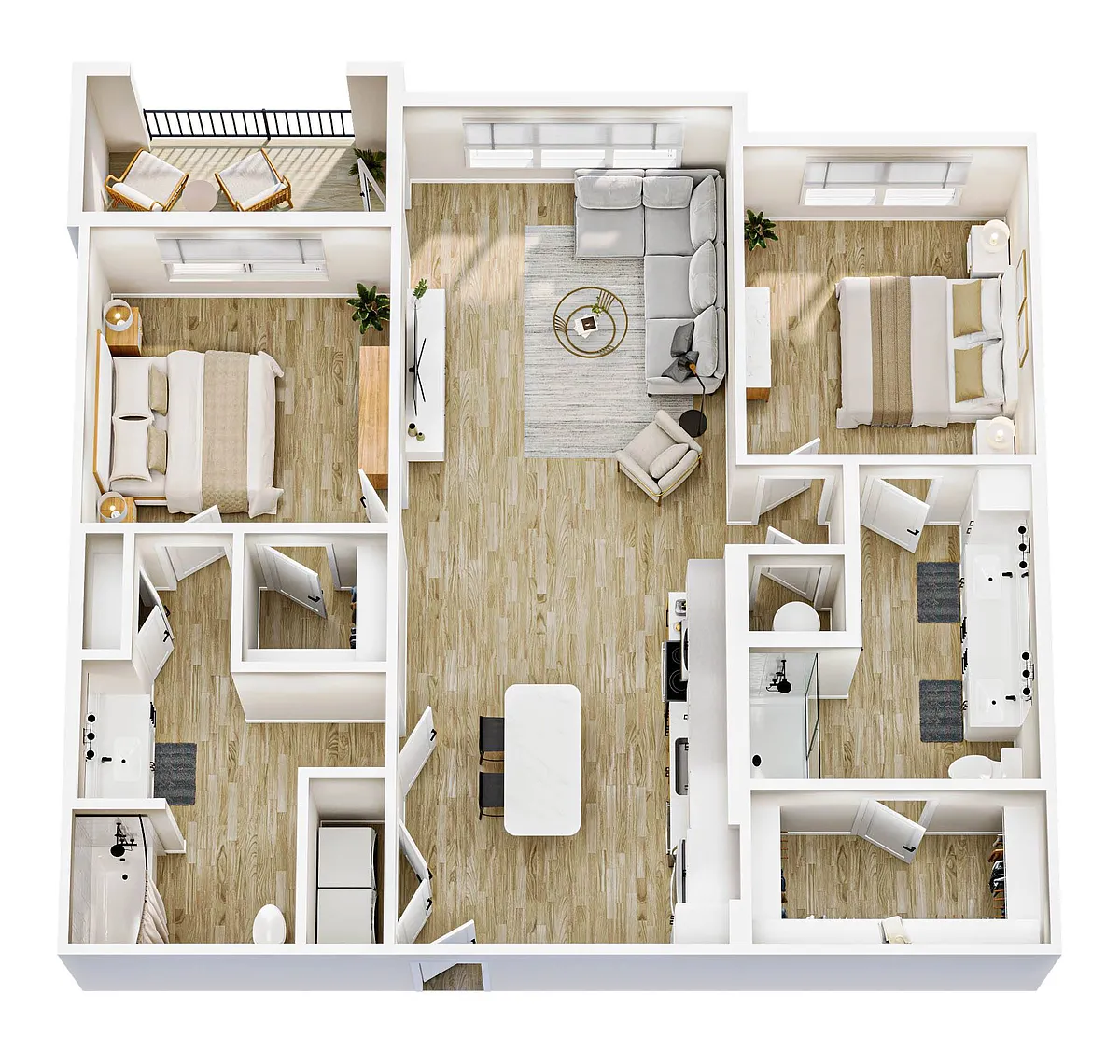 Floor plan B2B