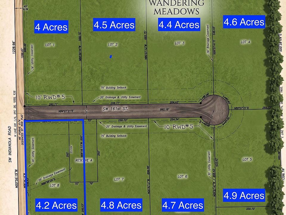 1st image of 0 SW 161st St Lot 8