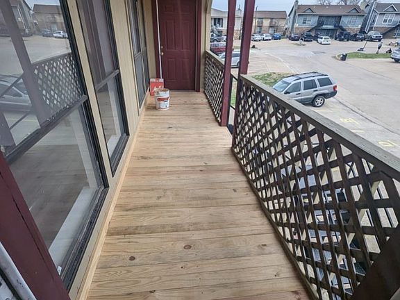 New front deck to 8113 Foxfire Lane in White Settlement, TX