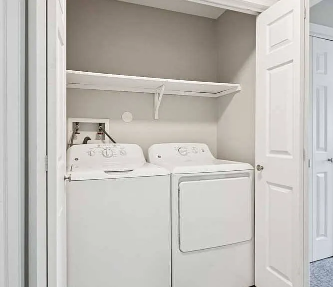 In-home laundry help streamline everyday routines with room to stay organized and keep essentials close by.