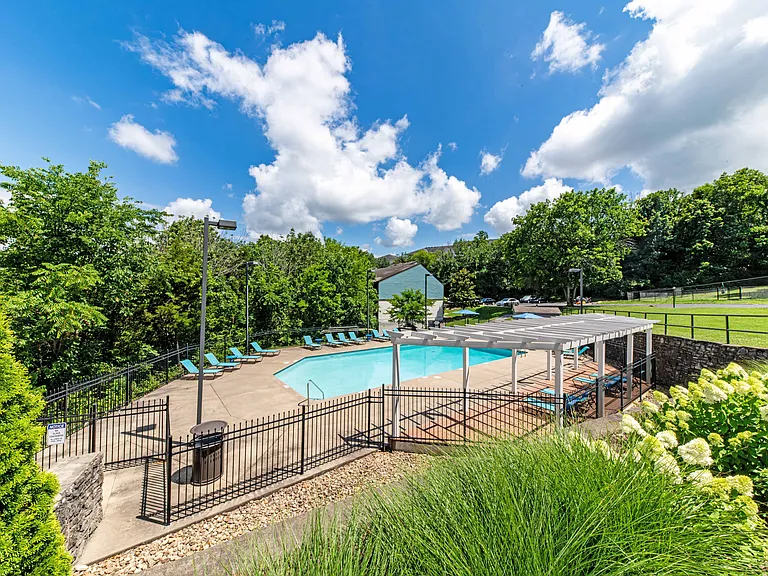 Swimming pool and sundeck