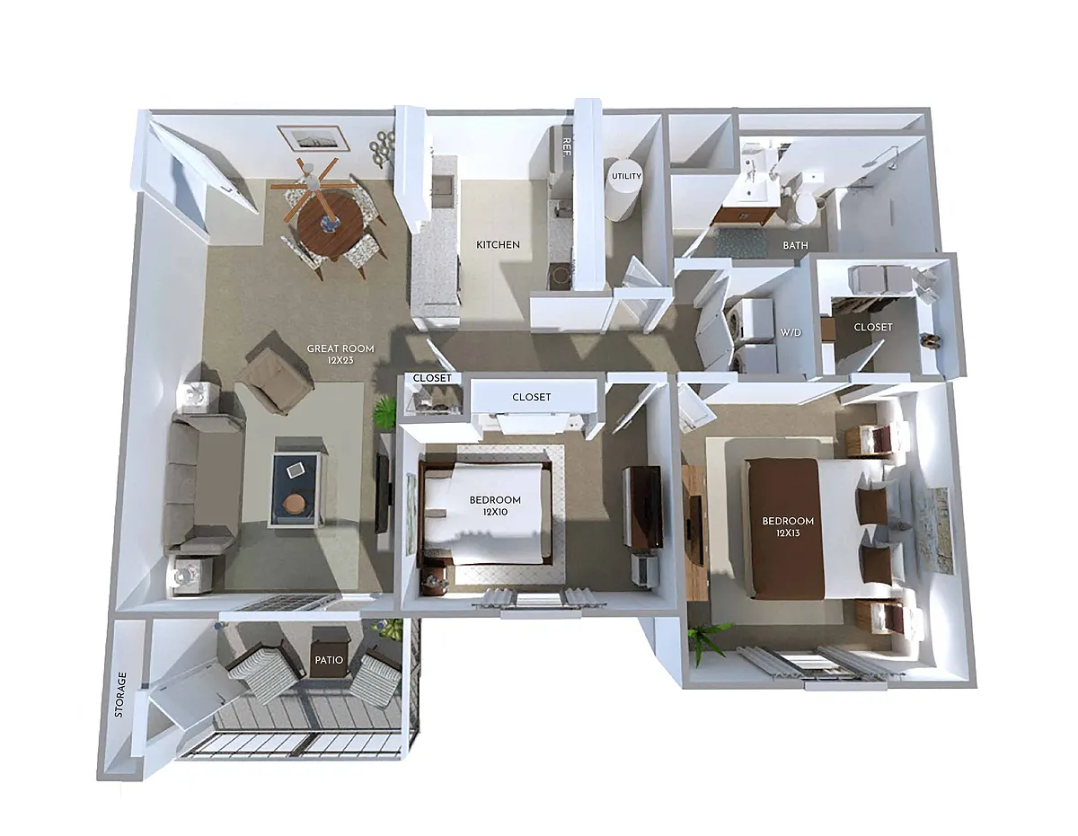 Floor plan Cambridge