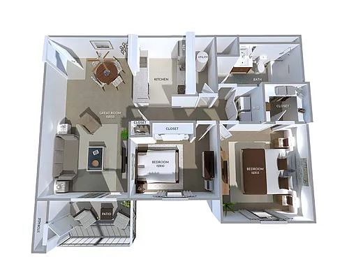 Floor plan Cambridge