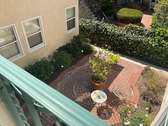 Building courtyard.