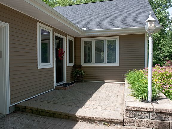 Paver Front Porch