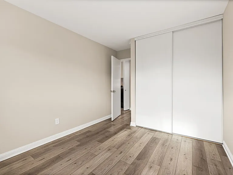 Third bedroom with large closet.