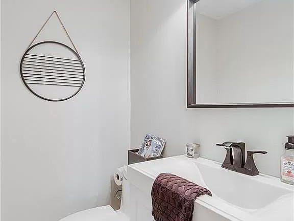 Half bath/First floor