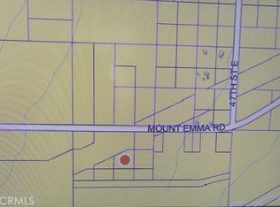 47 Vic Mount Emma 47th Street St E LOT 20, Palmdale, CA 93550