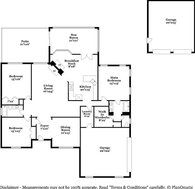 3 bed, 2.0 bath, 2299 sqft, $2,440 — Photo 2