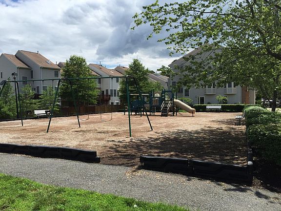 community playground on corner
