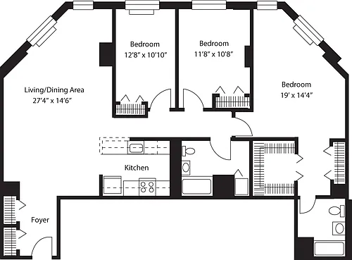 Floor plan M3