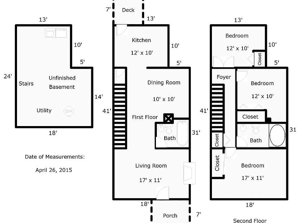 Floor Plan _ A clear layout of the home so you can easily imagine the flow of each room.