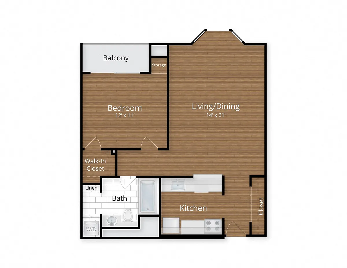 Floor plan Fenton - F