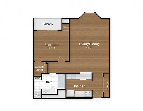 Floor plan Fenton - F