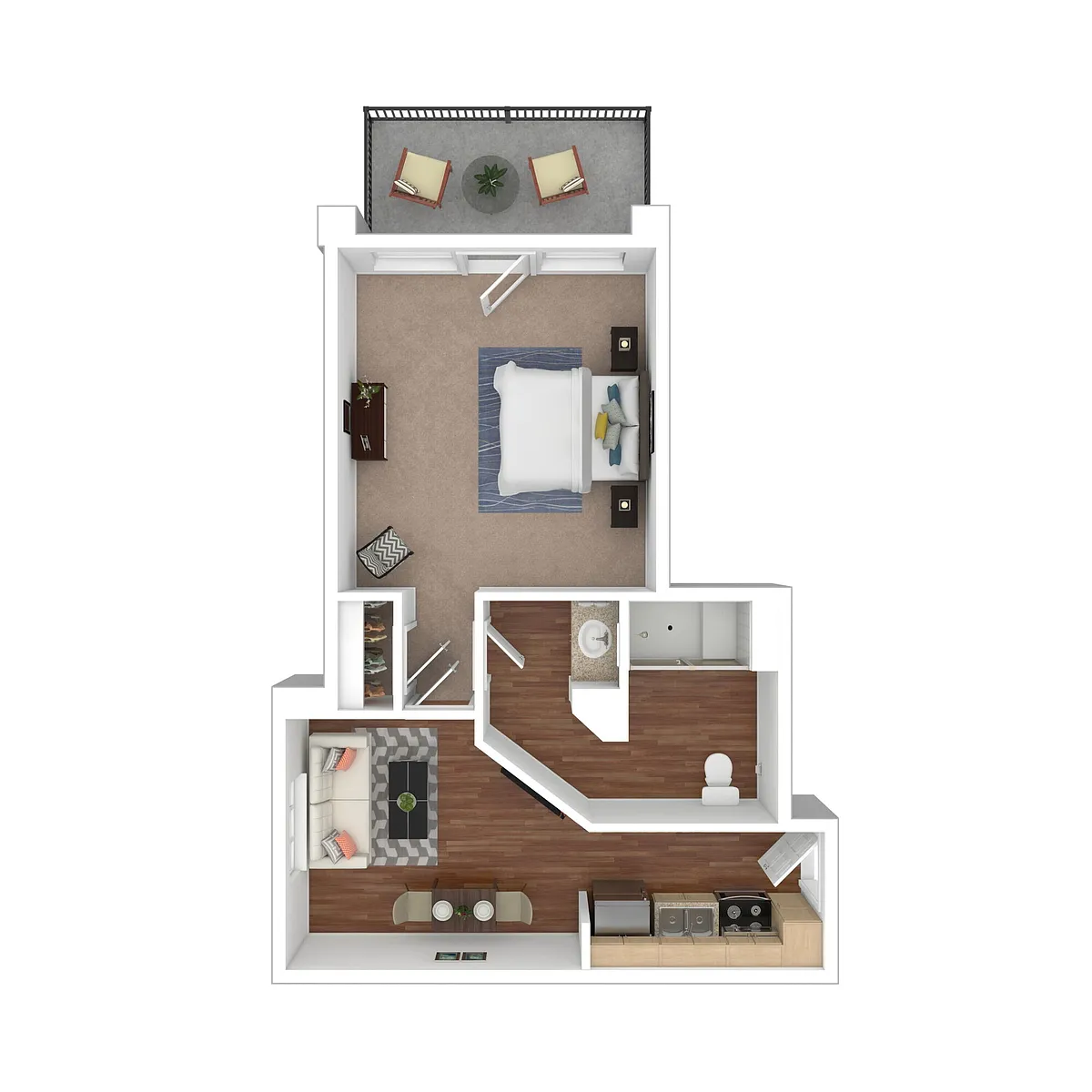 Floor plan Beale Corner Grande
