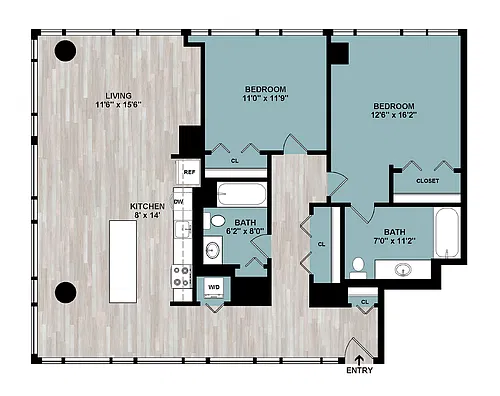 Floor plan C8