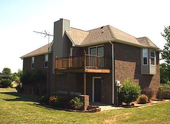 View from the back shows off the new 3D architectural roof 
