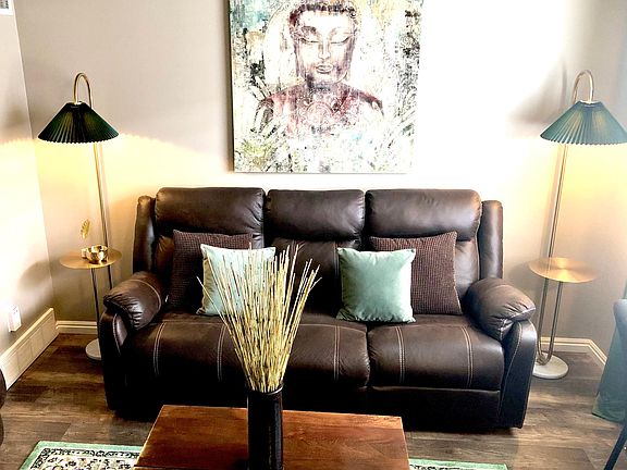 Downstairs living area