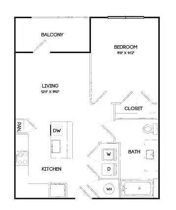 Floor plan A1HC